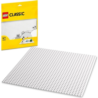 LEGO® Classic 11026 podložka na stavění 25 x 25 cm Bílá – Hledejceny.cz