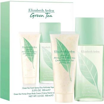 Elizabeth Arden Green Tea Комплект - Парфюмна вода и Крем за тяло, 2 х 100 ml