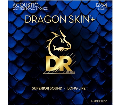 DR Strings Dragon Skin+ DA8-12