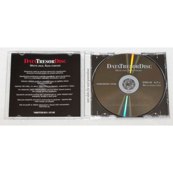 DataTresorDisk DVD+R 4,7GB 4x, archivační, jewel, 1ks (DTD1JB)
