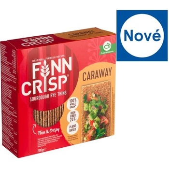Finn Crisp křupavé žitné plátky s kmínem 200 g
