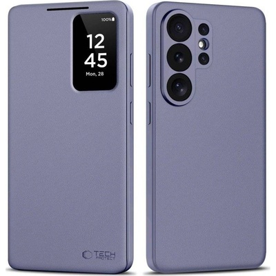 Tech-Protect Активен Калъф за Samsung S26 Ultra, Tech-Protect Smart Wallet Book Case, Лилав (5906302390472)