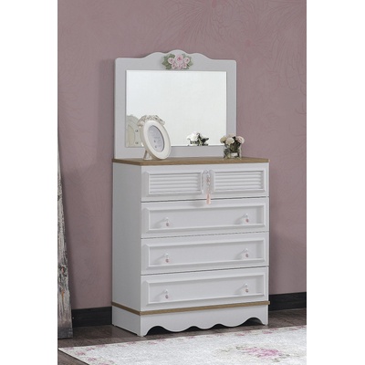 Скрин Luna бял и розово