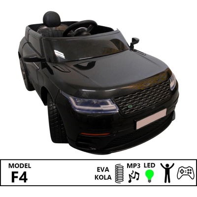 R-SPORT F4 Elektrické autíčko 2x30W EVA kola + odpružení černá - Heureka.cz