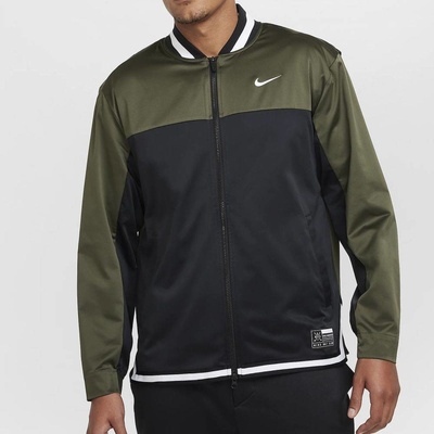 pánska mikina Nike Golf Dri-FIT Full-Zip Golf Jacket black/cargo khaki