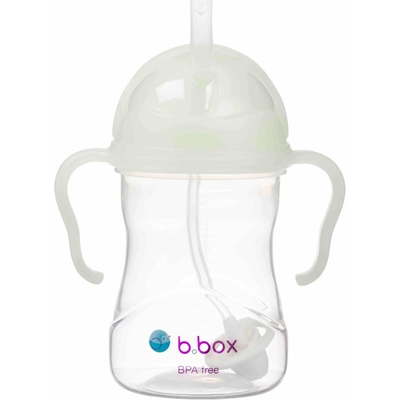 b.box hrnček so slamkou glow in the dark 240 ml