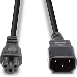 Lindy Захранващ кабел c14 - c5, 2 м, черен 30341 (30341)