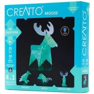 Piatnik Constructor Kosmos Creatto Moose 1KS3478, plastic