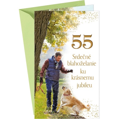 ARGUS Blahoželanie k narodeninám – 55 15-6525/55