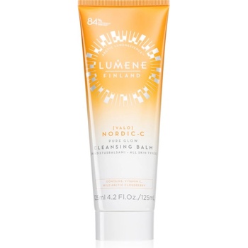 Lumene Nordic-C [VALO] Pure Glow балсам за почистване и премахване на грим 125ml