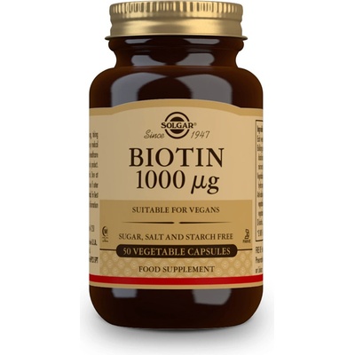 Solgar Biotín 1000 mcg 50 kapsúl