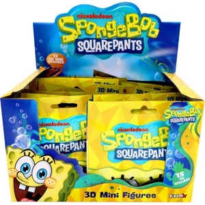 Just Toys Фигурка изненада SpongeBob - 3D Mini Figures, 5 cm, асортимент (0607/SB3D-2025) - ozone