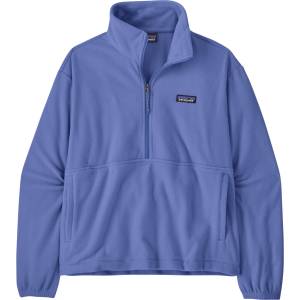 Patagonia Дамски поларен пуловер Patagonia Women's Micro D 1/2 Zip Fleece P/O Fleece jumper - Diver Blue (105-5879-0812)