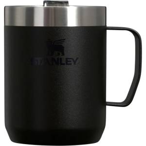 STANLEY Черна термочаша от неръждаема стомана 230 ml Stay-Hot Camp Mug Black - Stanley (100000107975)