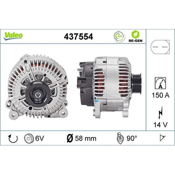 generátor VALEO 437554