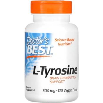Image 1 of Doctor's Best BEST L-Tyrosine 500 mg [120 капсули]