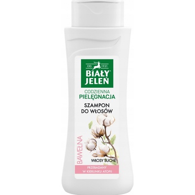 White Deer Šampón na suché vlasy s čistou bavlnou 300 ml