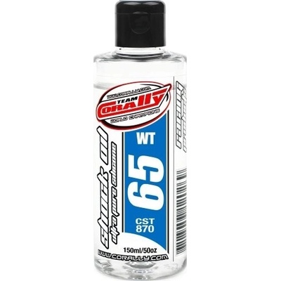 Team Corally silikónový olej do tlmičov 65 WT 150 ml