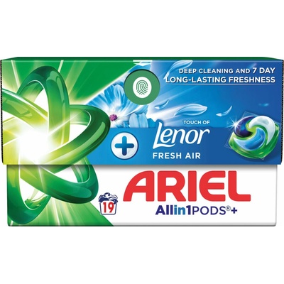 Ariel gélové tablety +TOL Fresh Air 19 PD