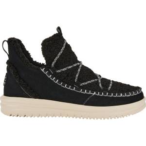 HeyDude Дамски зимни ботуши HeyDude Women's Camden Suede Cozy Winter boots - Black - размер 38 (EU) (121-1084-0113)