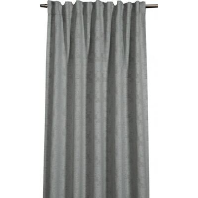Sehlbach Závěs se skrytými poutky, kamufláž, stříbrně šedý, 245 x 135 cm