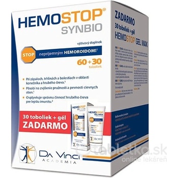Hemostop SynBio 90 tabliet + hemostop gél 75 ml