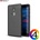 Nokia 7 Удароустойчив Litchi Skin Калъф и Протектор
