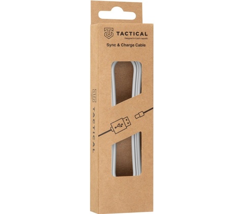 Tactical 015 Smooth Thread USB-A/Lightning, 2m