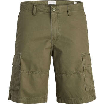Image 1 of Jack and Jones Мъжки къси панталони Jack and Jones Mateo Cargo Shorts Mens - Olive Night