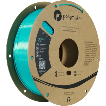 Polymaker PolyLite Silk PLA Teal - 1, 75 mm / 1000 g (PA03018)