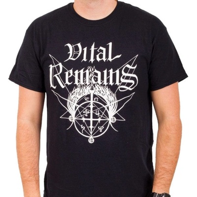 Metal Indiemerch Vital Remains Old School černá