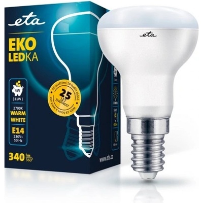 ETA EKO LEDka reflektor 4W, E14, teplá bílá ETAR50W4WW01