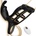 SuperLove Vibrating Cock Ring Penis Sleeve with Remote Black