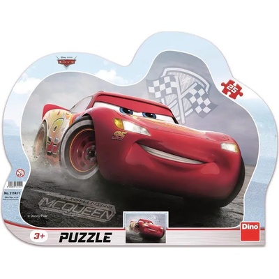 Dino - Puzzle Cars: Lightning McQueen 25 pieces - 1 - 39 piese
