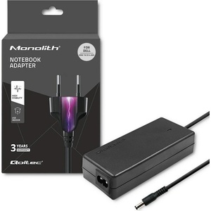 Qoltec 51516.90W Захранващ адаптер за Dell 90W 19.5V 4.62A 4.5x3.0mm (51516.90W)