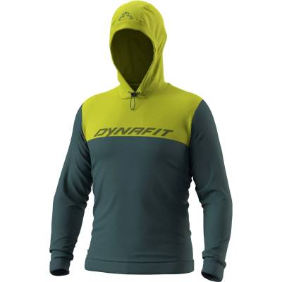 DYNAFIT Мъжки суичър Dynafit 24/7 Hoody Hoodie - Golden Lime - размер S (017-3849-0411)
