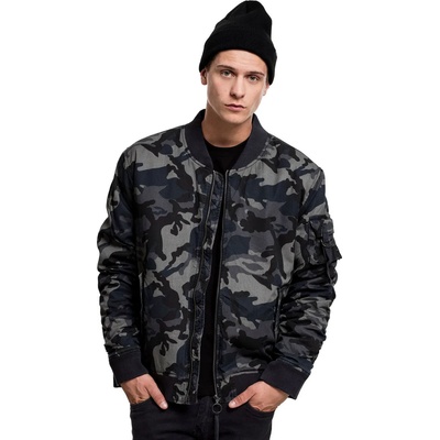 Urban classics Мъжко яке (бомбардировач) URBAN CLASSICS - Реколта камуфлаж - TB1798-darkcamo