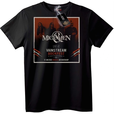 NOONEBRAND Тениска Of Mice & Men Rockfest 2020 - 3XL, White