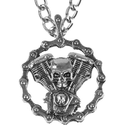 FALON Нашийник V-Twin Skull - PSY1134