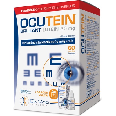 Simply You Ocutein Brillant Lutein 25 mg DaVinci 60 kapsúl + kvapky