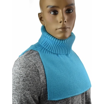 Pánsky rolákový šál modrý