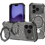 Techsuit Калъф за iPhone 17 Pro - Carbon Shield PRO - Smoke Black (KF2352719)