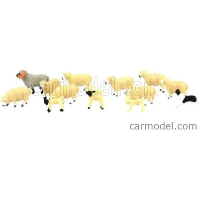 Britains Accessories Pecore Sheeps Set Figure Whie 1:32