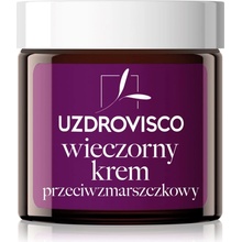 Uzdrovisco Black Tulip Intense Anti-Wrinkle Evening Cream noční pleťový krém proti vráskám 50 ml