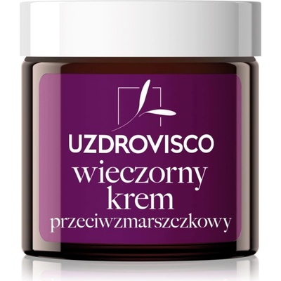 Uzdrovisco Black Tulip Intense Anti-Wrinkle Evening Cream noční pleťový krém proti vráskám 50 ml