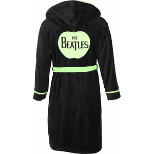 ROCK OFF халат за баня Beatles - Ябълка - ЧЕРЕН - ROCK OFF - BEATROBE02MB