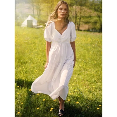 Moodo Бяла дамска рокля Moodo Moodo | Byal | ЖЕНИ | XS