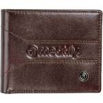 MEATFLY кожена портмоне Zac Premium Dark Brown Meatfly | Siv | МЪЖЕ | ЕДИН РАЗМЕР