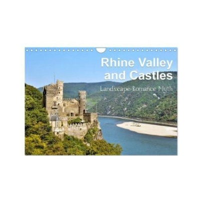 Rhine Valley and Castles Wall DIN A4 landscape, CALVENDO 12 Month Wall 2026