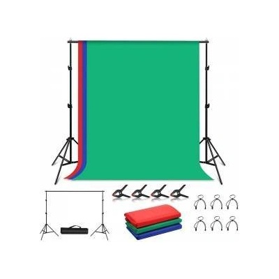 Puluz Podpera pro pozadí ve fotoateliéru Puluz 2x2m Pozadí 3 ks PKT5204